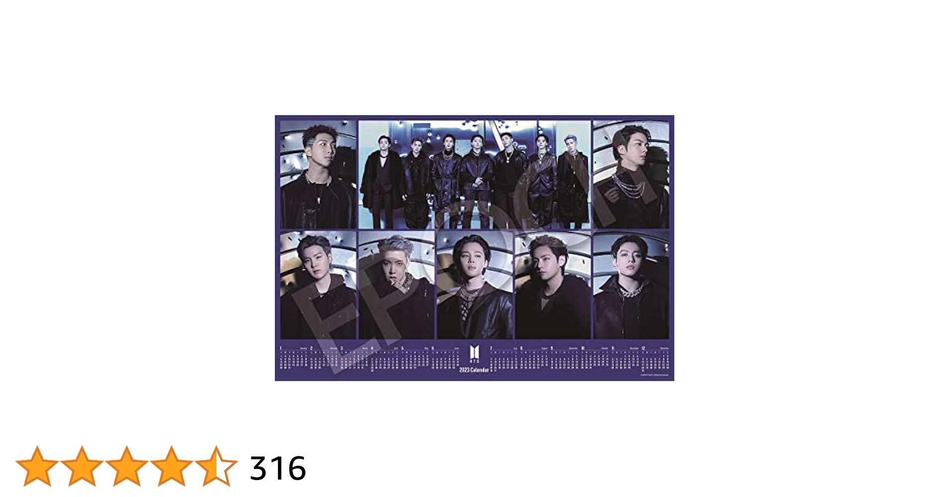 Amazon | エポック社 1000ピース ジグソーパズル BTS Proof 2023